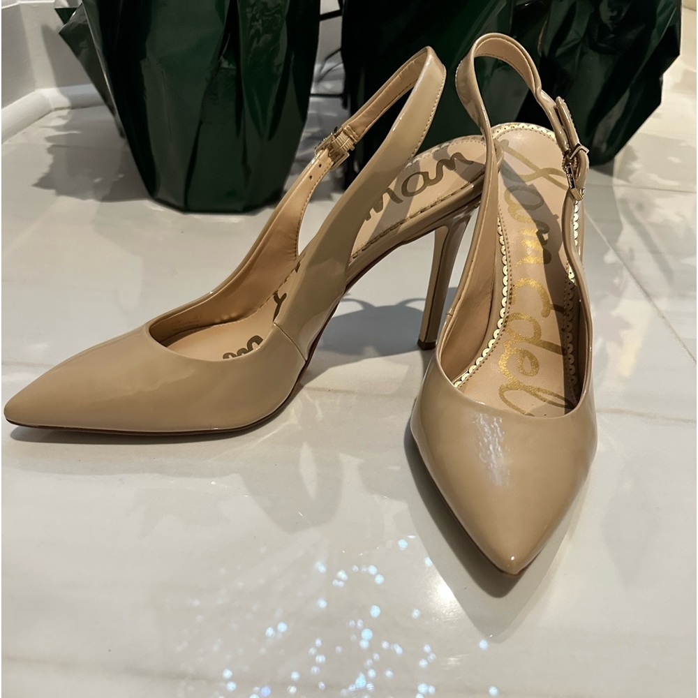 Sam Edelman Patent Leather Slingback Pumps
